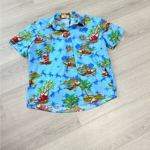Hawaiian Christmas Womens Shirt